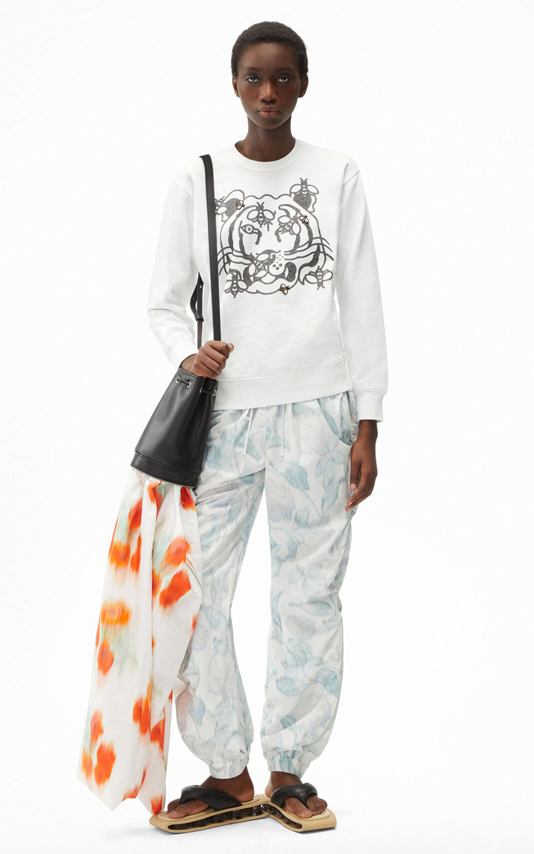 Kenzo Bee a Tiger Sweatshirt Dam | 60984-BEAL